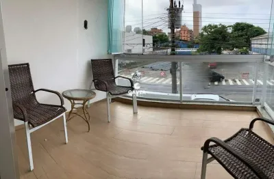 Apartamento 2 dormitórios, sala 2 ambientes, varanda, enseada, guarujá