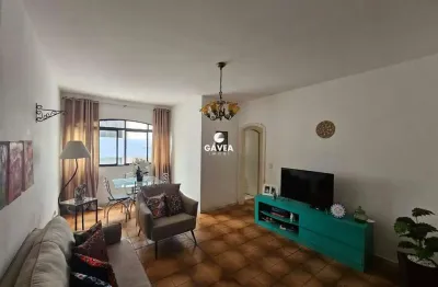 Apartamento com 2 dormitórios com dependência completa de empregada , no bairro da ponta da praia em santos.