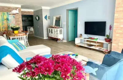 Apartamento na pitangueiras, guarujá 4 dormitórios 2 suítes vista mar