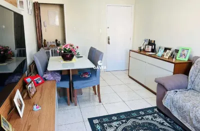 Apartamento 3 quartos com varanda vista livre, aparecida em santos