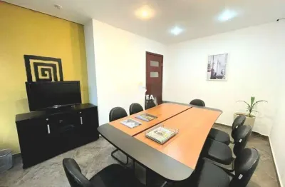 Conjunto comercial de frente com vista livre no bairro vila matias em santos