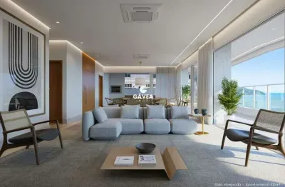 Apartamento com 4 quartos à venda no Gonzaga, Santos 