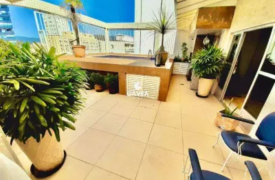 Cobertura com 3 quartos à venda no Ponta da Praia, Santos 