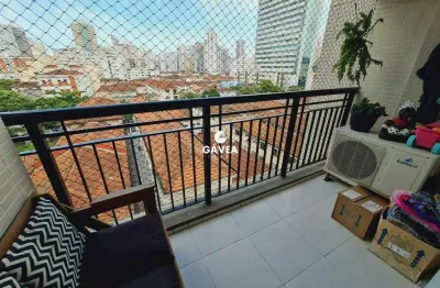 Apartamento com 3 quartos à venda no Gonzaga, Santos 