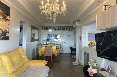 Apartamento com 2 quartos à venda no Boqueirão, Santos 