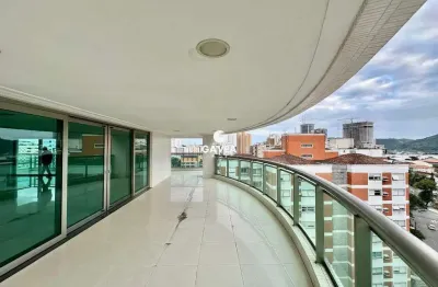 Apartamento 4 suítes com vista mar na ponta da praia, santos — frente, 1 unidade por andar, 4 vagas | financia