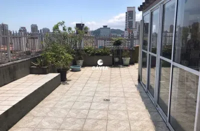Cobertura com 3 quartos à venda no Boqueirão, Santos 