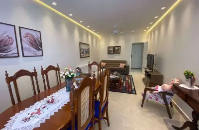 Apartamento com vista mar 2 dormitorios todo reformado - itararé são vicente