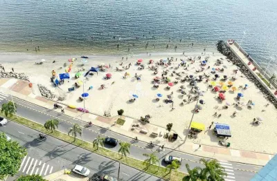 Living mobiliada com vista panorâmica para o mar - gonzaguinha são vicente