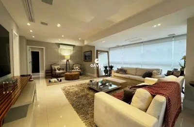 Apartamento com 4 suítes, para locação, no bairro do gonzaga em santos