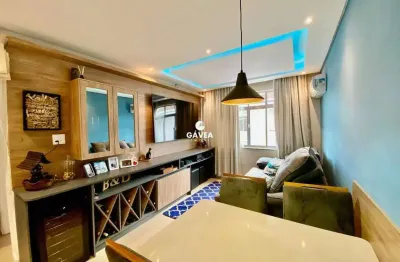 Apartamento com 03 dormitórios, à venda, no bairro da encruzilhada em santos
