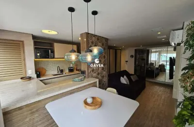 Apartamento para aluguel no ponta da praia em santos.