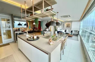 Apartamento com 3 quartos para alugar no Boqueirão, Santos 