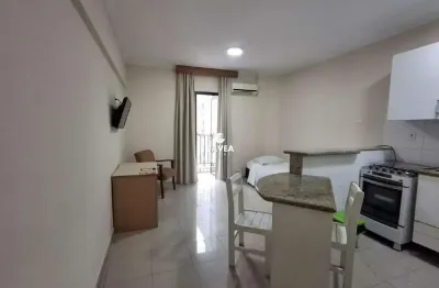 Flat com 1 quarto à venda no Gonzaga, Santos 