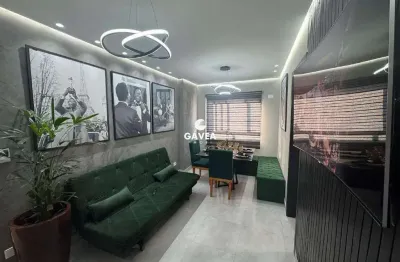 Apartamento com 2 dormitórios sendo 1 suíte, à venda no bairro da vila belmiro em santos