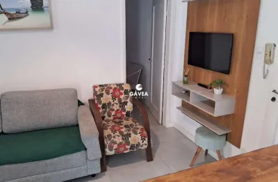 Apartamento com 1 quarto à venda no Embaré, Santos 