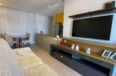 Apartamento com 2 quartos à venda no Estuário, Santos 