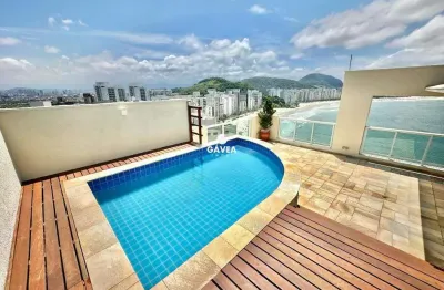 Cobertura com 2 quartos para alugar no Jardim Las Palmas, Guarujá 