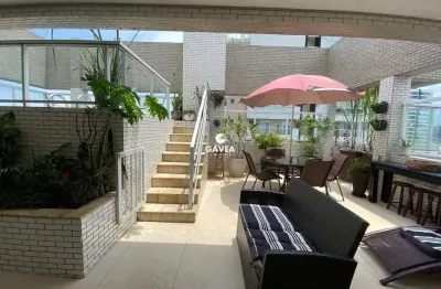 Cobertura duplex alto padrão vista para o mar – pompéia santos