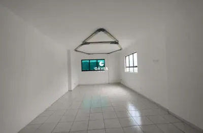 Conjunto comercial/sala para aluguel no vila mathias em santos.