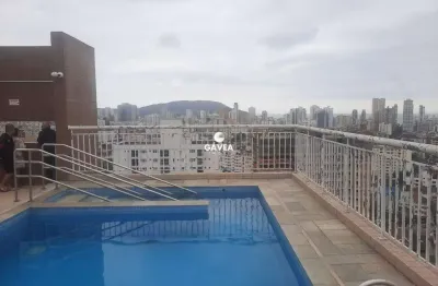 Apartamento 2 quartos no macuco com lazer completo na cobertura