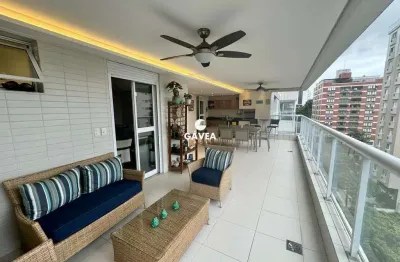 Apartamento com 4 quartos à venda no Boqueirão, Santos 