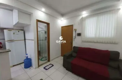 Sala living revertido em 1 quarto à venda em são vicente