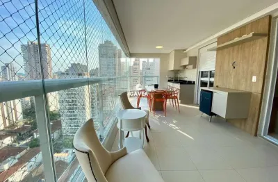 Apartamento com 3 quartos à venda no Boqueirão, Santos 