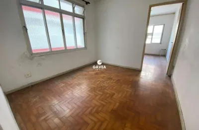 Apartamento com 1 quarto à venda no Embaré, Santos 