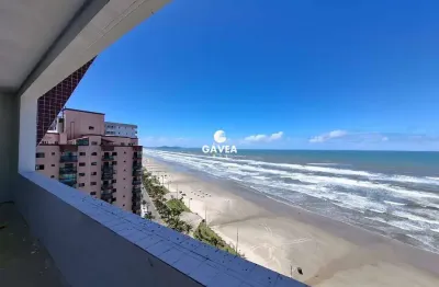 Apartamento 3 dormitórios com vista para o mar na caiçara, praia grande – 2 vagas, 111,49 m²