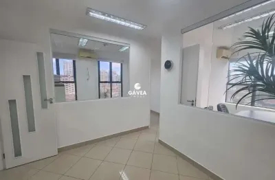 Conjunto comercial/sala para aluguel no aparecida em santos.
