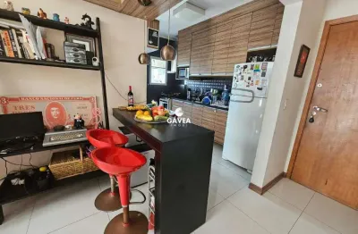 Apartamento com 2 quartos à venda na Vila Mathias, Santos 