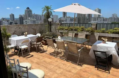 Cobertura com 4 quartos à venda no Ponta da Praia, Santos 