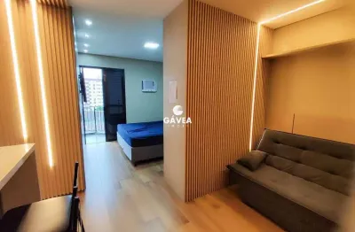 Flat com 1 quarto à venda no Centro, São Vicente 