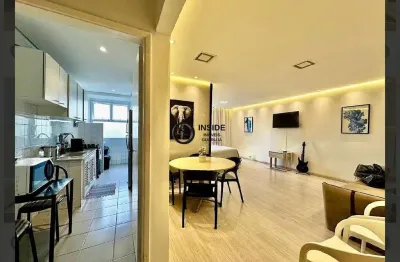 Apartamento com 1 quarto à venda na Rua Petrópolis, 172, Pitangueiras, Guarujá