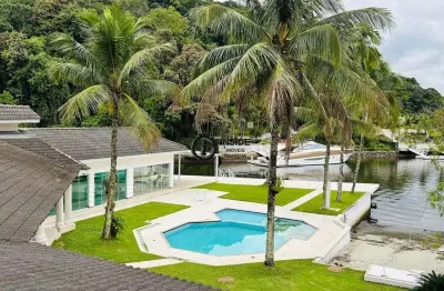 Casa em condomínio fechado com 6 quartos à venda na Estrada Bertioga, 10, Enseada, Guarujá