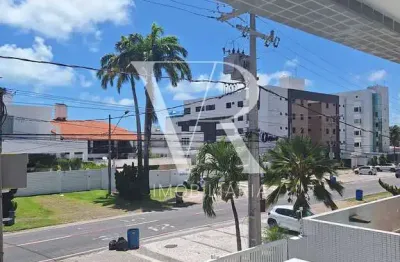 Flat de 53m2 com 2 quartos à beira mar para venda, jardim oceania, joão pessoa, pb