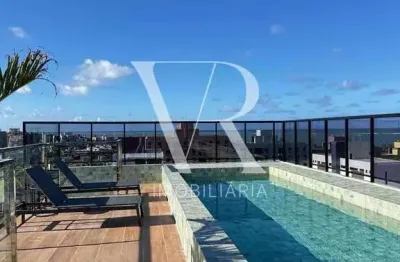 Flat com 1 quarto à venda na Rua Vitorino Cardoso, Poço, Cabedelo