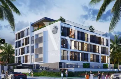 Flat com 1 quarto à venda na Avenida Oceano Atlântico, Intermares, Cabedelo