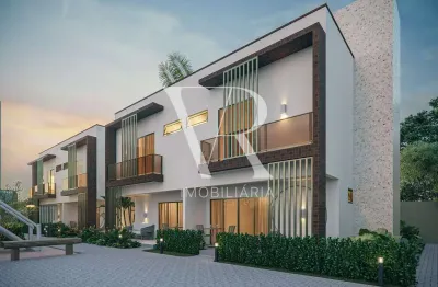 Casa duplex à venda, em condomino fechado  ponta de campina, cabedelo, pb