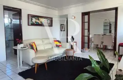 Apartamento | 3 quartos | 115m2 | Ventilado | Andar Alto | Tambaú em João Pessoa PB