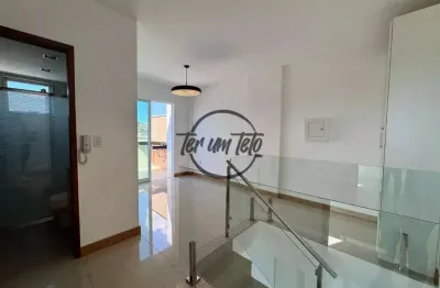 Cobertura duplex de 123 m² com 2 quartos, 2 banheiros, 2 salas, varanda com vista livre e 2 vagas de garagem – av. dos andradas / centro – juiz de fora