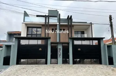 Sobrado novo a venda triplex alto padrão 03 dormitorios afonso pena  _ sjp /pr
