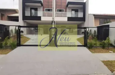 Sobrado alto padrão com 3 suites - centro são josé dos pinhais