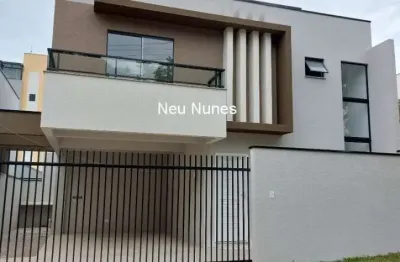 Sobrado novo a venda com 03 dormitórios cidade jardim são josé dos pinhais