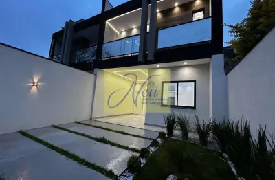 Sobrado novo alto padrão 03 dormitórios centro são josé dos pinhais