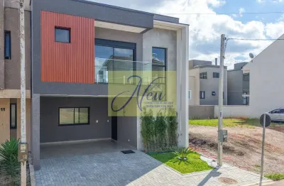 Sobrado a venda alto padrão 03 dormitórios são josé dos pinhais