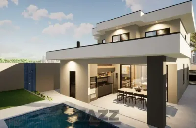 Casa em condomínio à venda - roncáglia, valinhos - 231,38m2  - 3 suítes