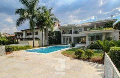 Casa em condomínio à venda - residencial parque rio das pedras, campinas - 796,9m2  - 4 suítes