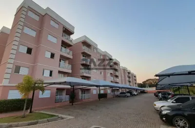 Apartamento de dois quartos disponível para locação no residencial santa clara, em paulínia